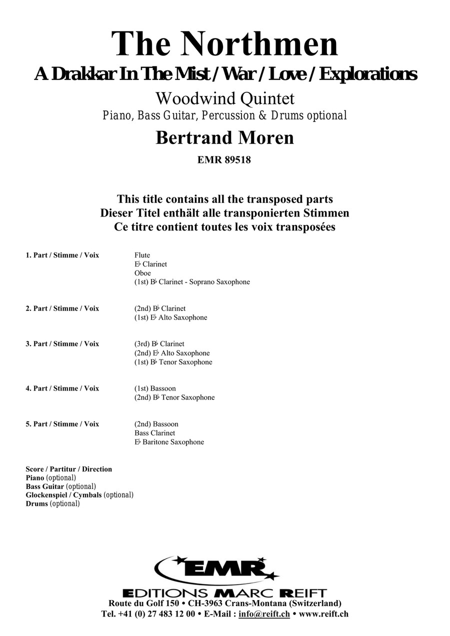 The Northmen Woodwind Quintet scores gallery preview page 2