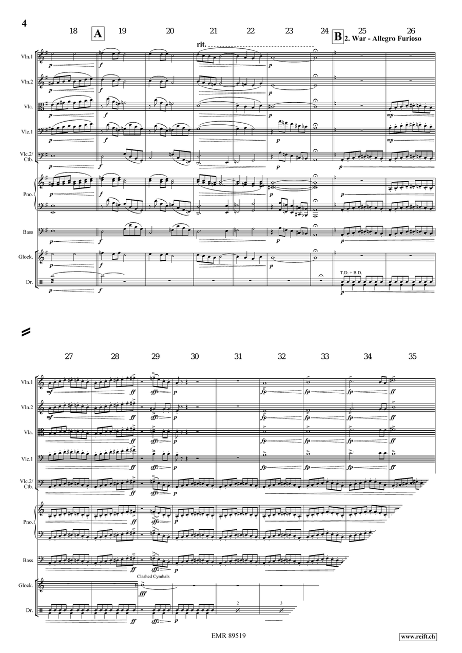The Northmen The Northmen String Orchestra scores gallery preview page 5