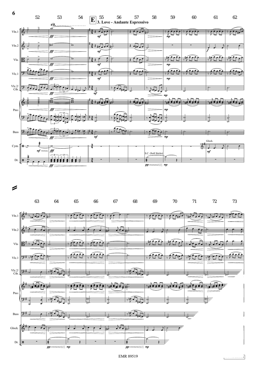 The Northmen The Northmen String Orchestra scores gallery preview page 6