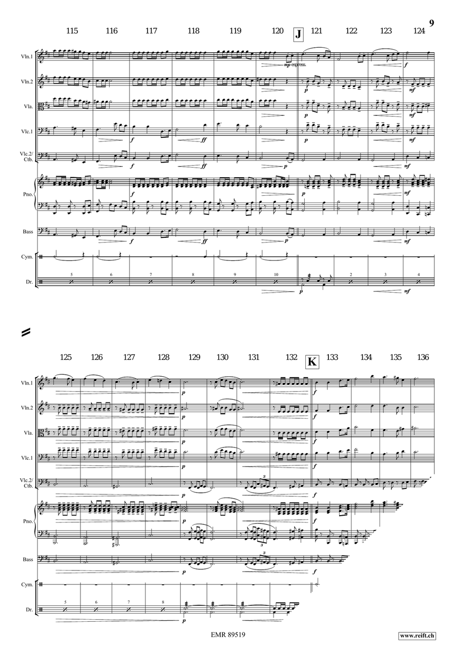 The Northmen The Northmen String Orchestra scores gallery preview page 8