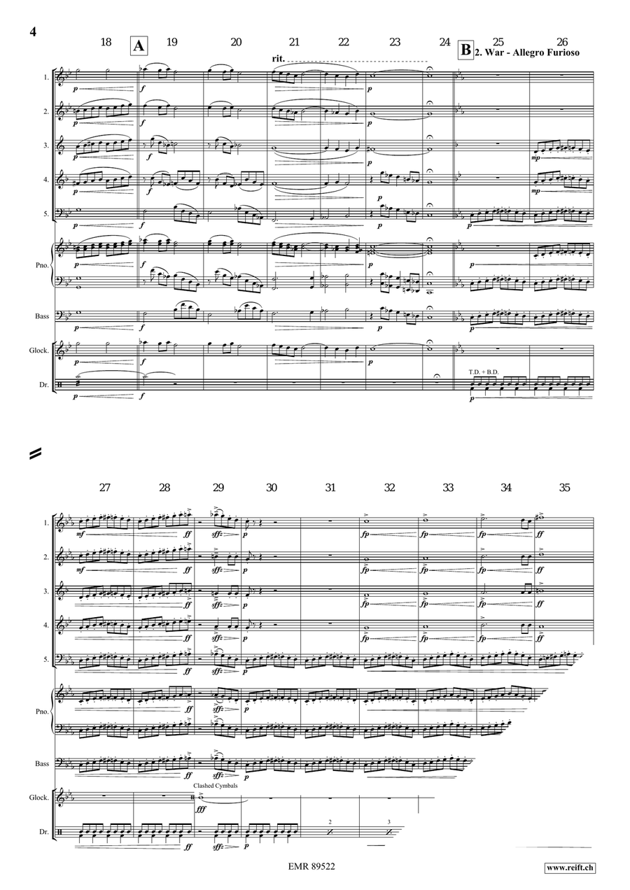 The Northmen The Northmen Woodwind Quintet scores gallery preview page 5