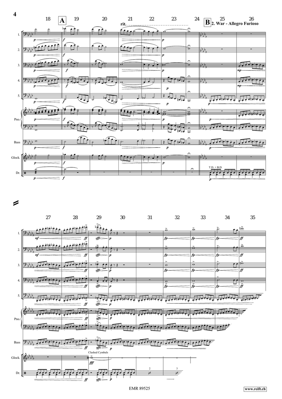 The Northmen The Northmen Tuba scores gallery preview page 5