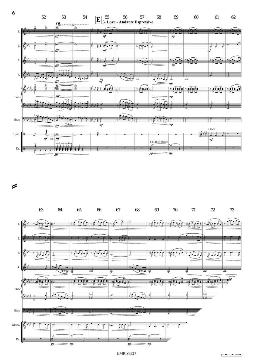The Northmen The Northmen Clarinet Quartet scores gallery preview page 6