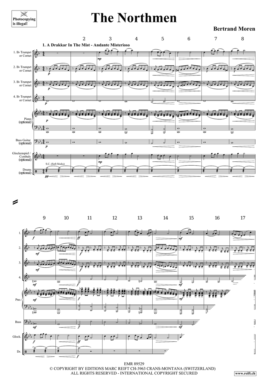 The Northmen The Northmen Cornet scores gallery preview page 4
