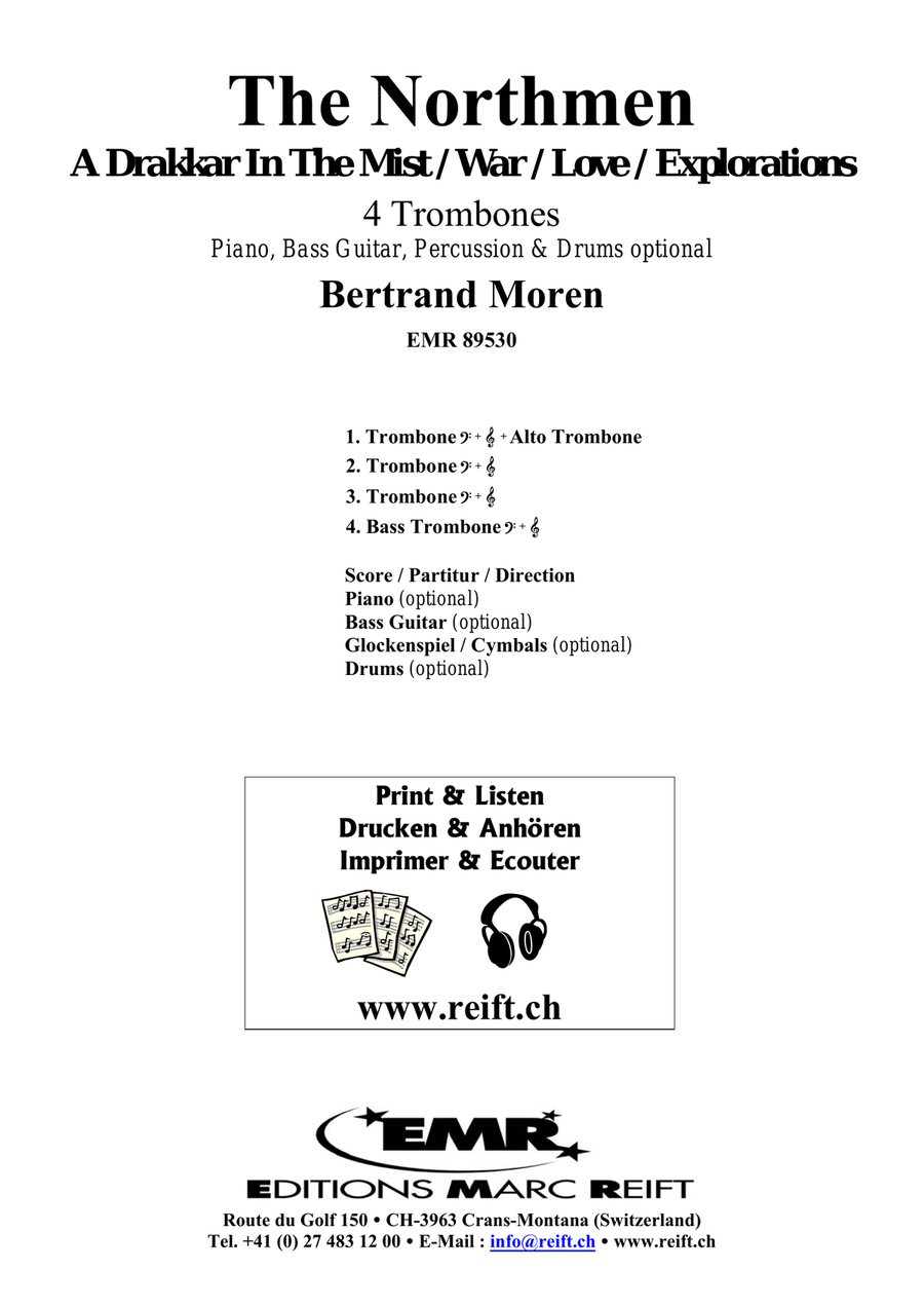 The Northmen The Northmen Trombone Quartet scores gallery preview page 2