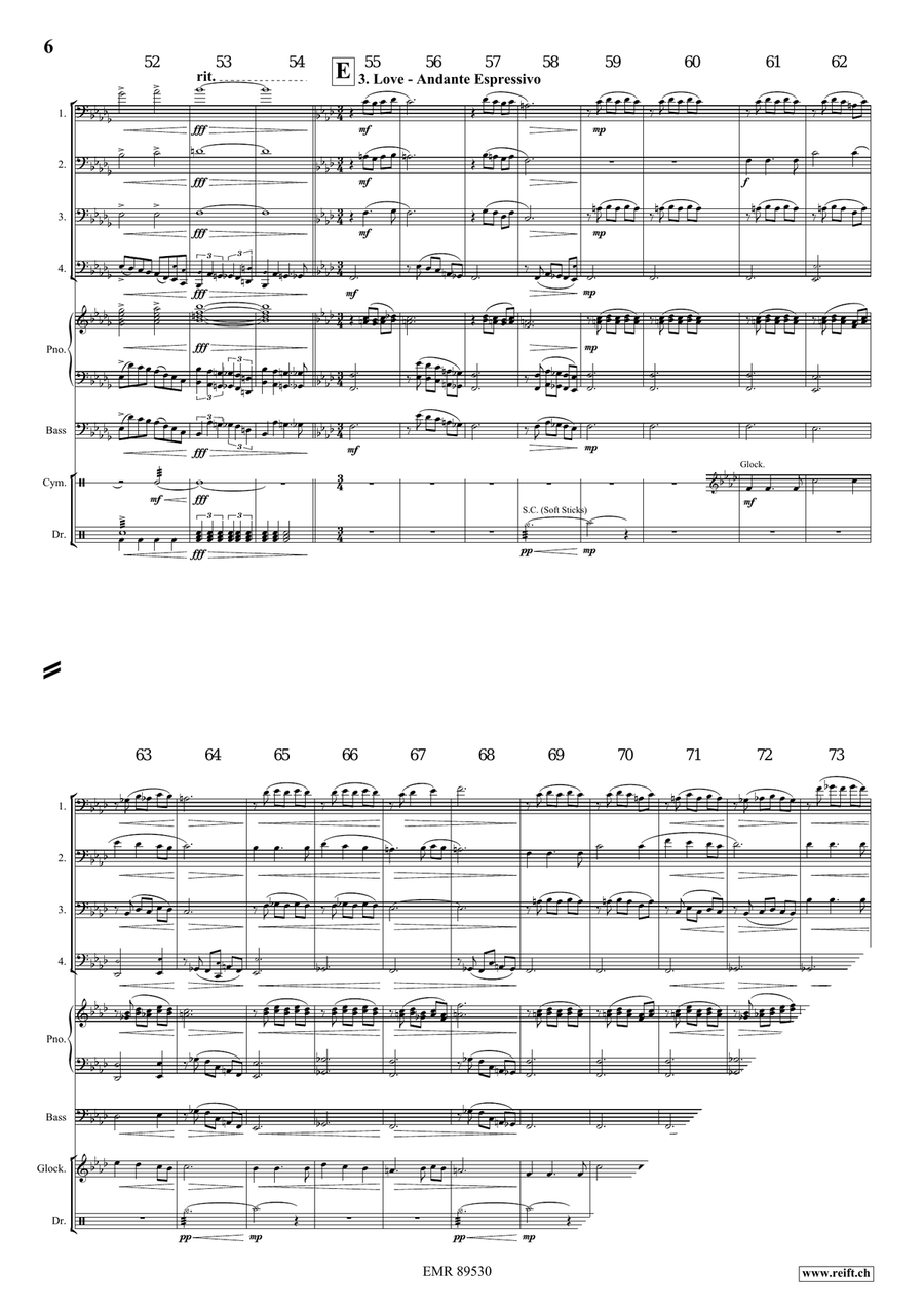 The Northmen The Northmen Trombone Quartet scores gallery preview page 6