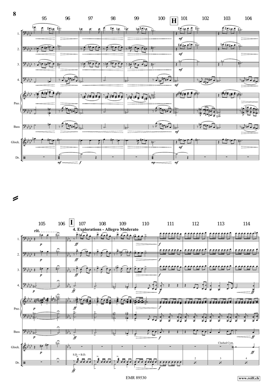 The Northmen The Northmen Trombone Quartet scores gallery preview page 7