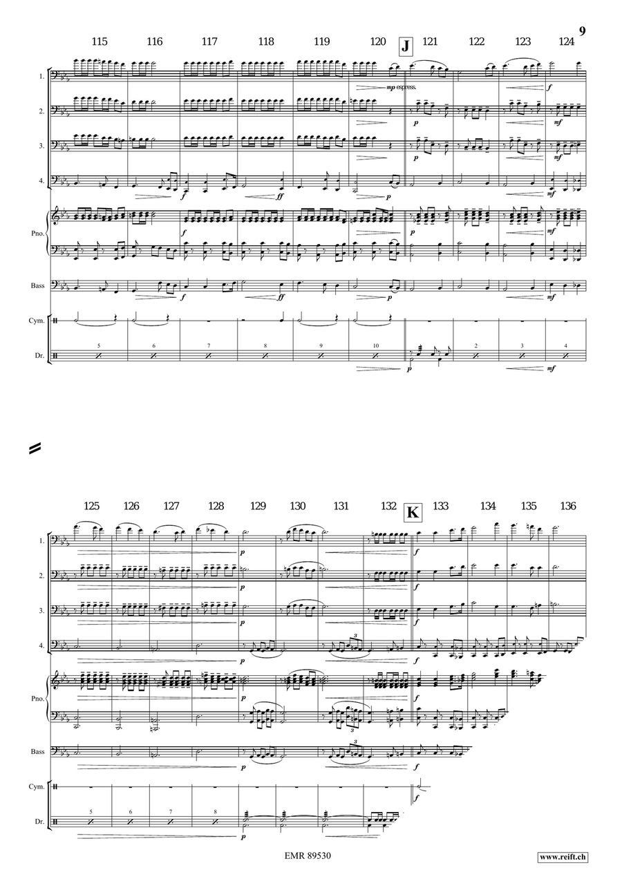 The Northmen The Northmen Trombone Quartet scores gallery preview page 8