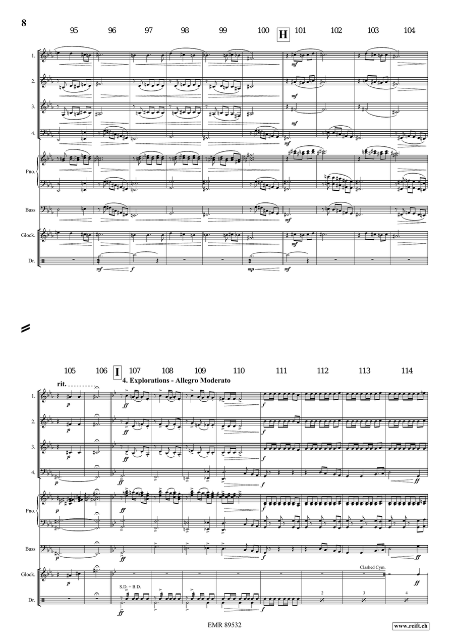 The Northmen The Northmen Brass Quartet scores gallery preview page 7