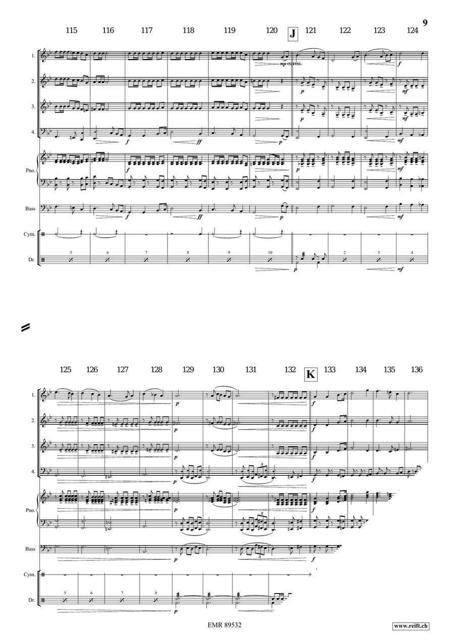 The Northmen The Northmen Brass Quartet scores gallery preview page 8