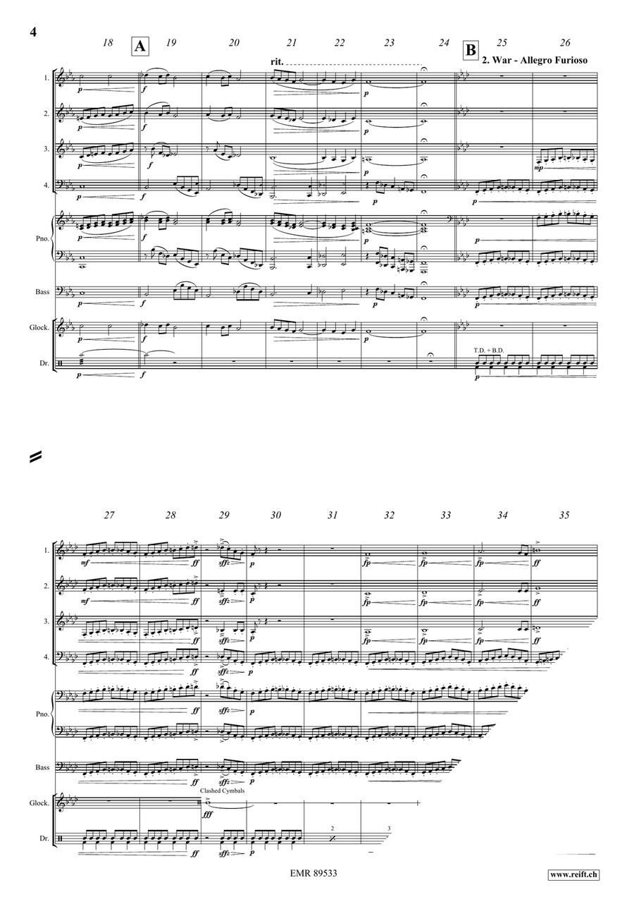 The Northmen The Northmen Woodwind Quartet scores gallery preview page 5