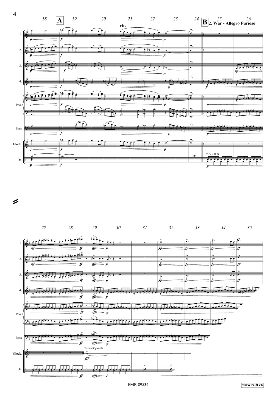 The Northmen The Northmen Flute Quartet scores gallery preview page 5