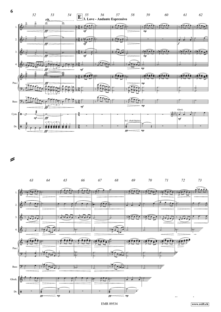 The Northmen The Northmen Flute Quartet scores gallery preview page 6