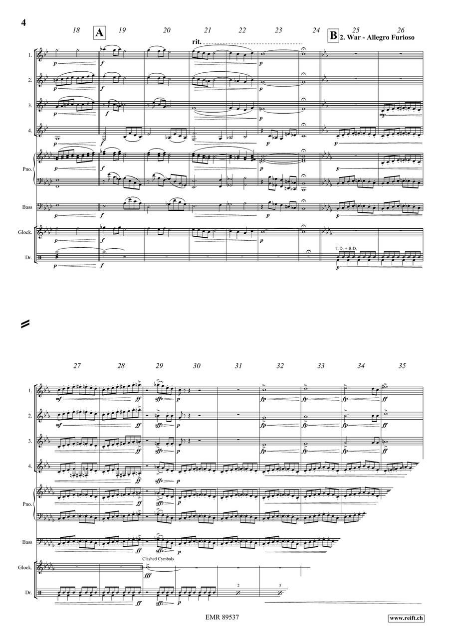 The Northmen The Northmen Euphonium Quartet scores gallery preview page 5