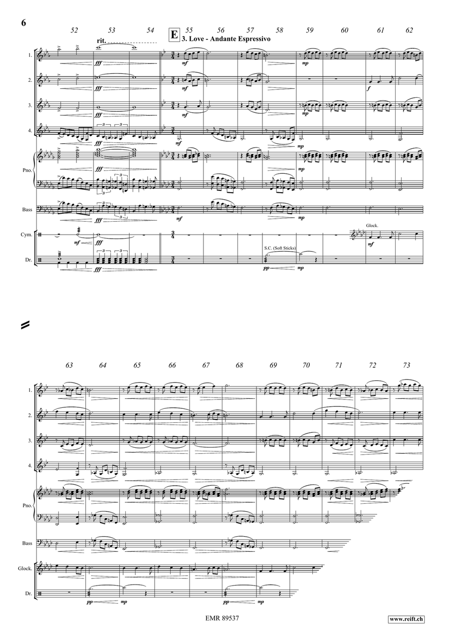 The Northmen The Northmen Euphonium Quartet scores gallery preview page 6