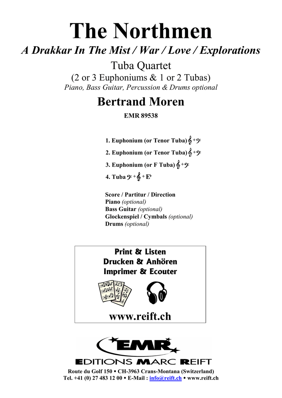 The Northmen The Northmen Tuba Quartet scores gallery preview page 2