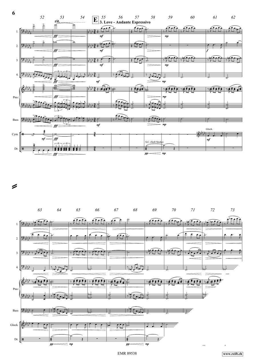 The Northmen The Northmen Tuba Quartet scores gallery preview page 6
