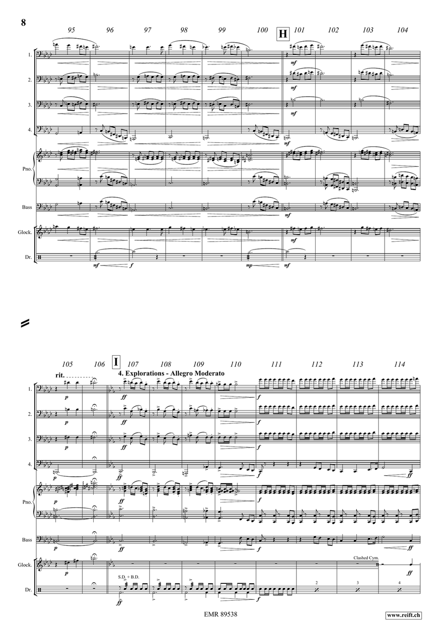 The Northmen The Northmen Tuba Quartet scores gallery preview page 7