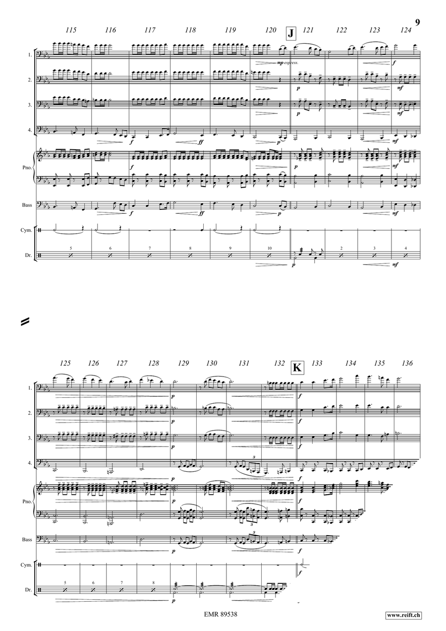 The Northmen The Northmen Tuba Quartet scores gallery preview page 8
