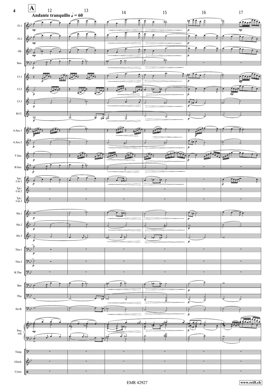 Liebestod Liebestod Concert Band scores gallery preview page 4