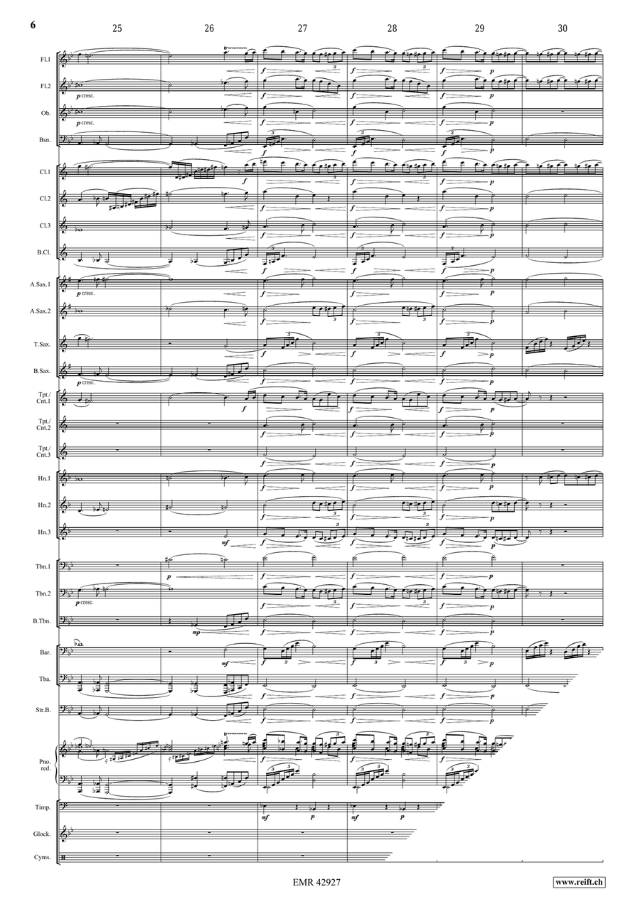 Liebestod Liebestod Concert Band scores gallery preview page 6