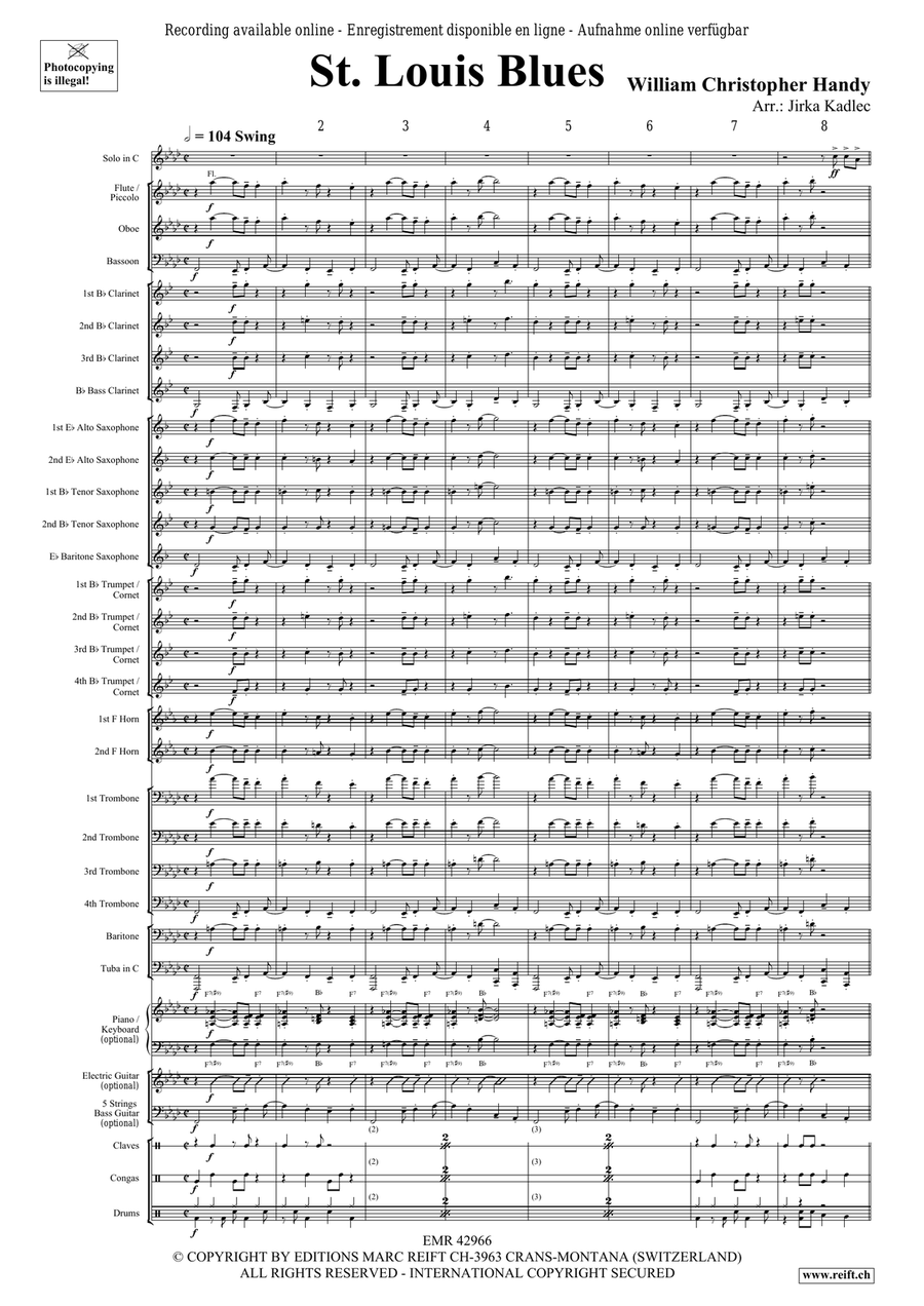 St. Louis Blues St. Louis Blues Bassoon scores gallery preview page 3