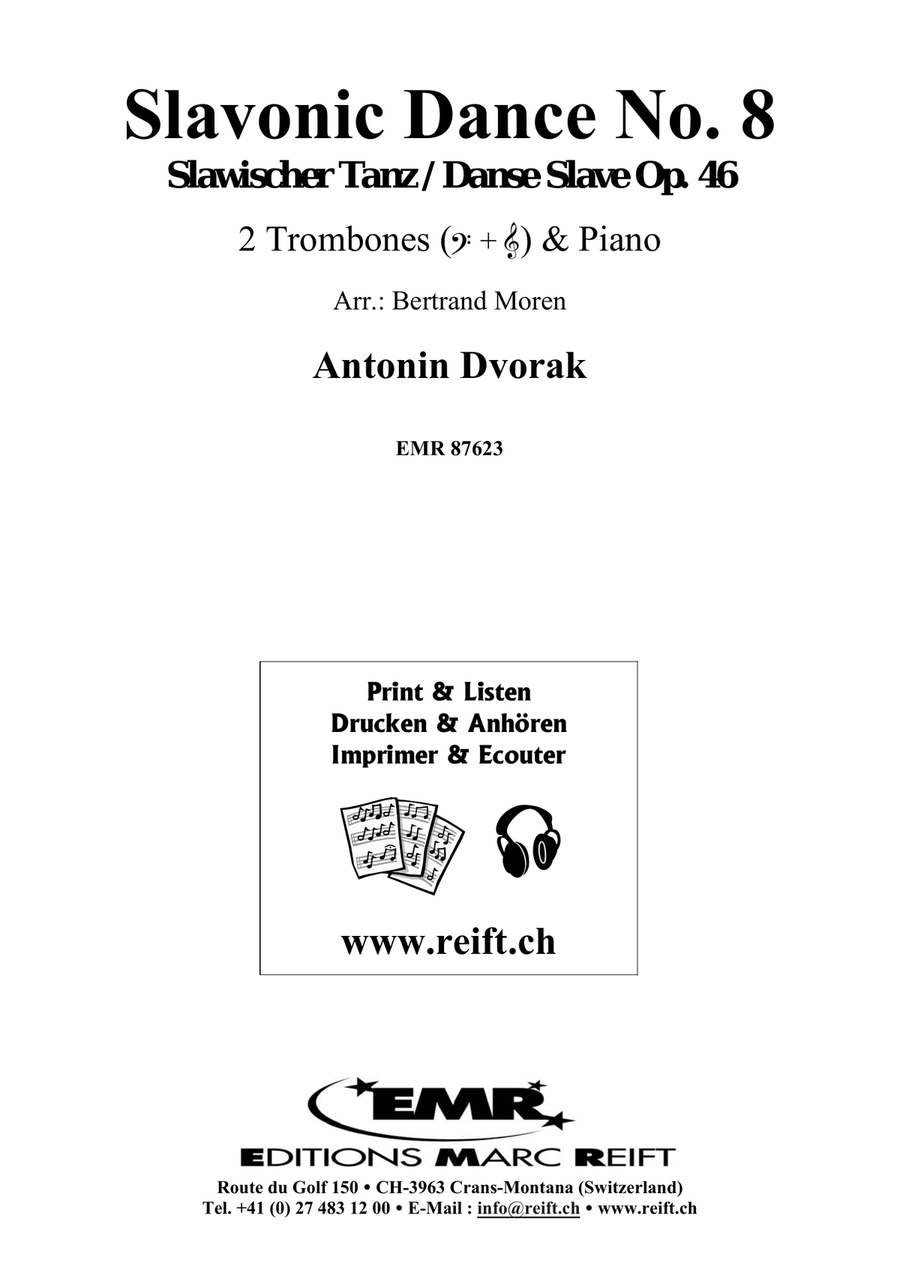 Slavonic Dance No. 8 Slavonic Dance No. 8 Trombone Duet scores gallery preview page 2