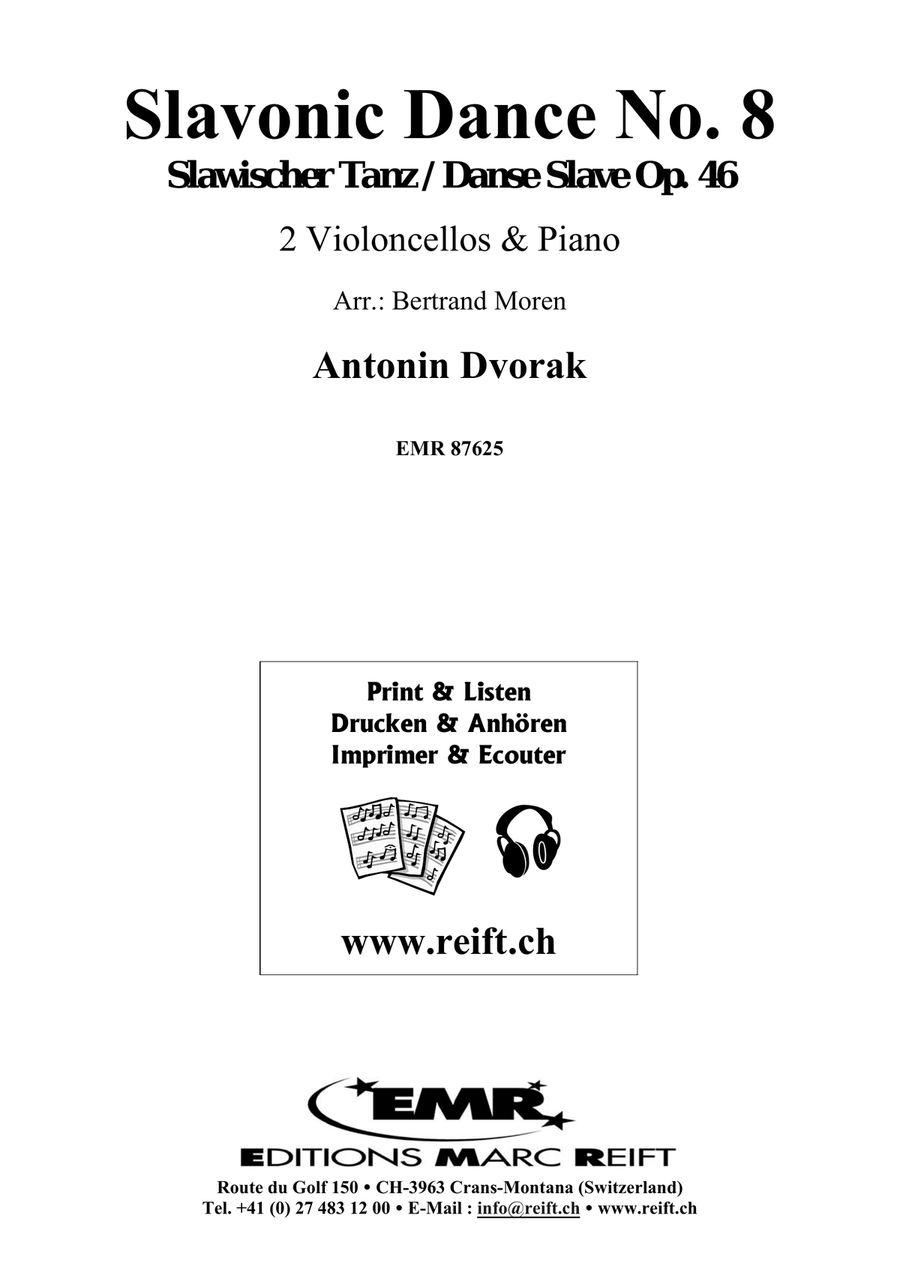 Slavonic Dance No. 8 Slavonic Dance No. 8 Cello scores gallery preview page 2