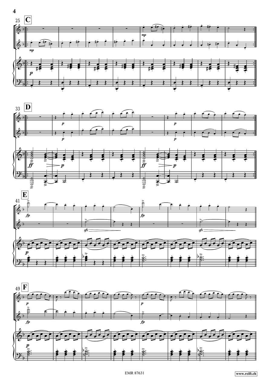 Slavonic Dance No. 8 Slavonic Dance No. 8 Flute Duet scores gallery preview page 4