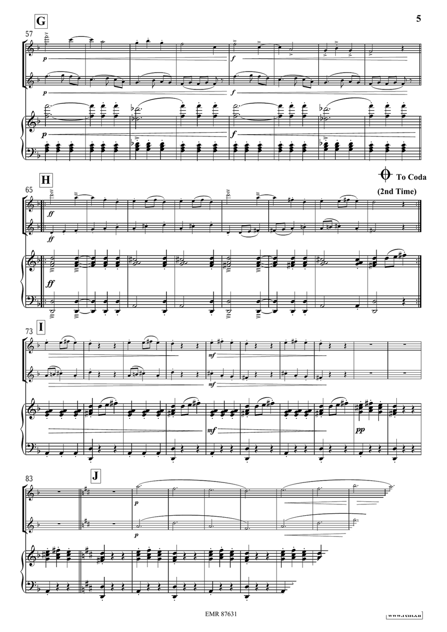 Slavonic Dance No. 8 Slavonic Dance No. 8 Flute Duet scores gallery preview page 5