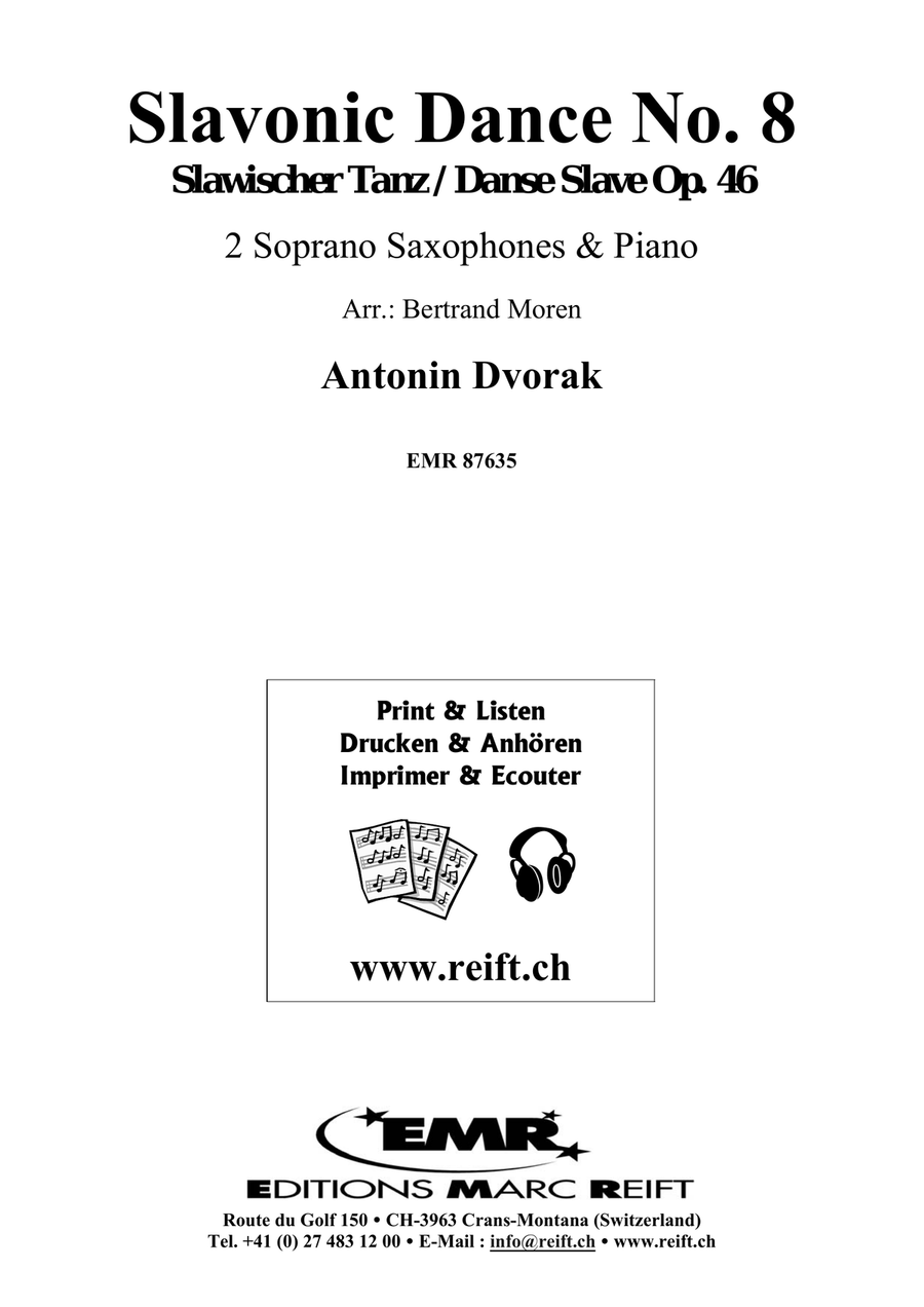 Slavonic Dance No. 8 Slavonic Dance No. 8 Soprano Saxophone scores gallery preview page 2