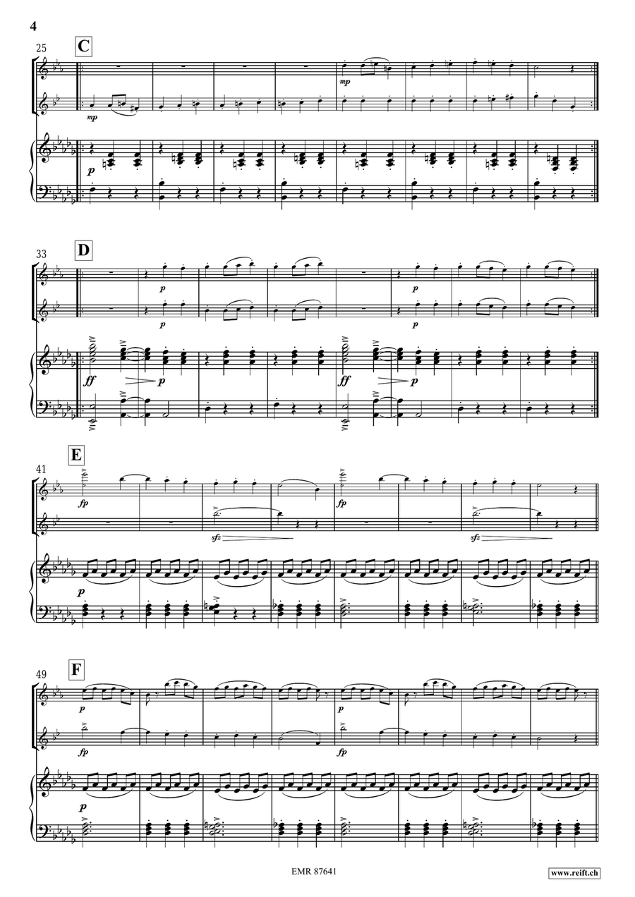 Slavonic Dance No. 8 Slavonic Dance No. 8 Soprano Saxophone scores gallery preview page 4