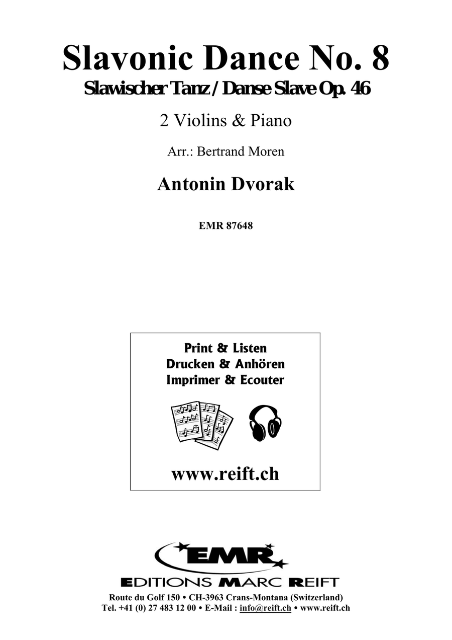 Slavonic Dance No. 8 Slavonic Dance No. 8 Violin scores gallery preview page 2