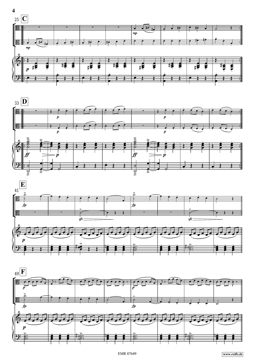 Slavonic Dance No. 8 Slavonic Dance No. 8 Viola scores gallery preview page 4