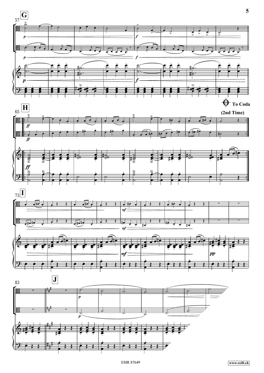Slavonic Dance No. 8 Slavonic Dance No. 8 Viola scores gallery preview page 5