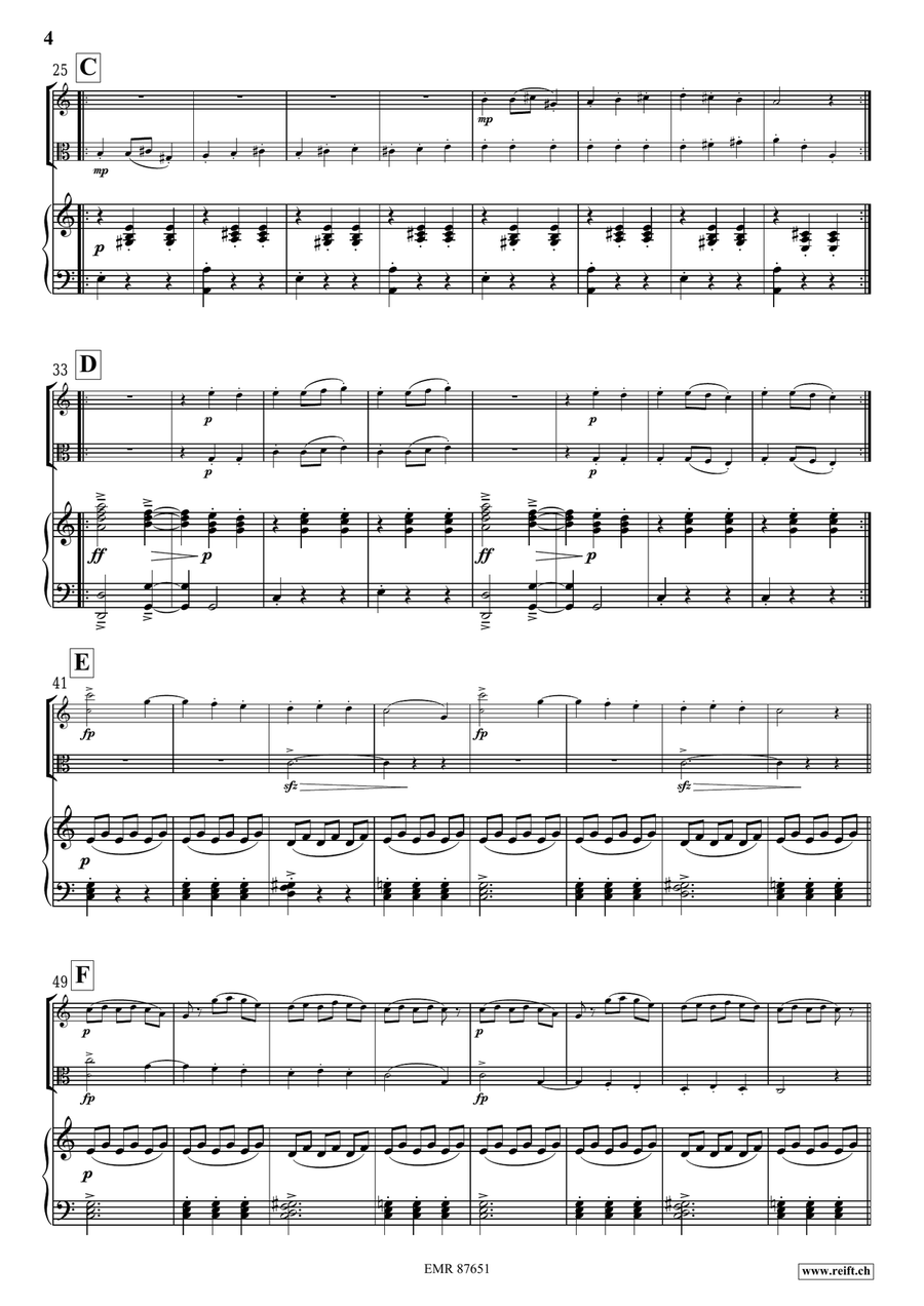 Slavonic Dance No. 8 Slavonic Dance No. 8 Viola scores gallery preview page 4