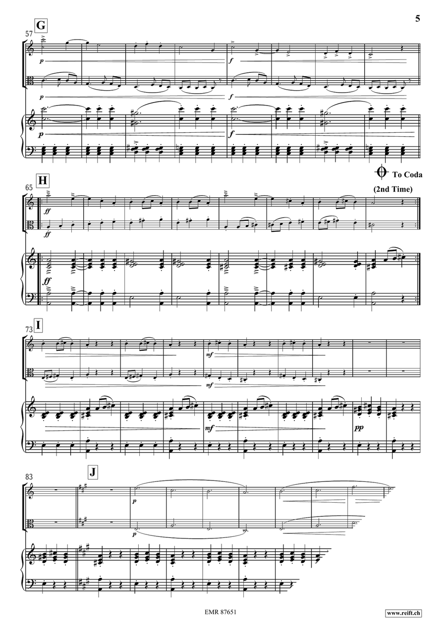 Slavonic Dance No. 8 Slavonic Dance No. 8 Viola scores gallery preview page 5
