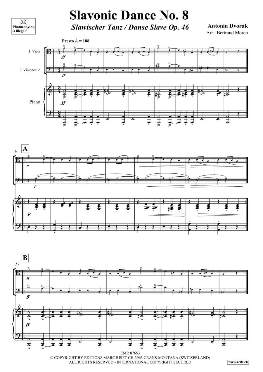 Slavonic Dance No. 8 Slavonic Dance No. 8 Cello scores gallery preview page 3