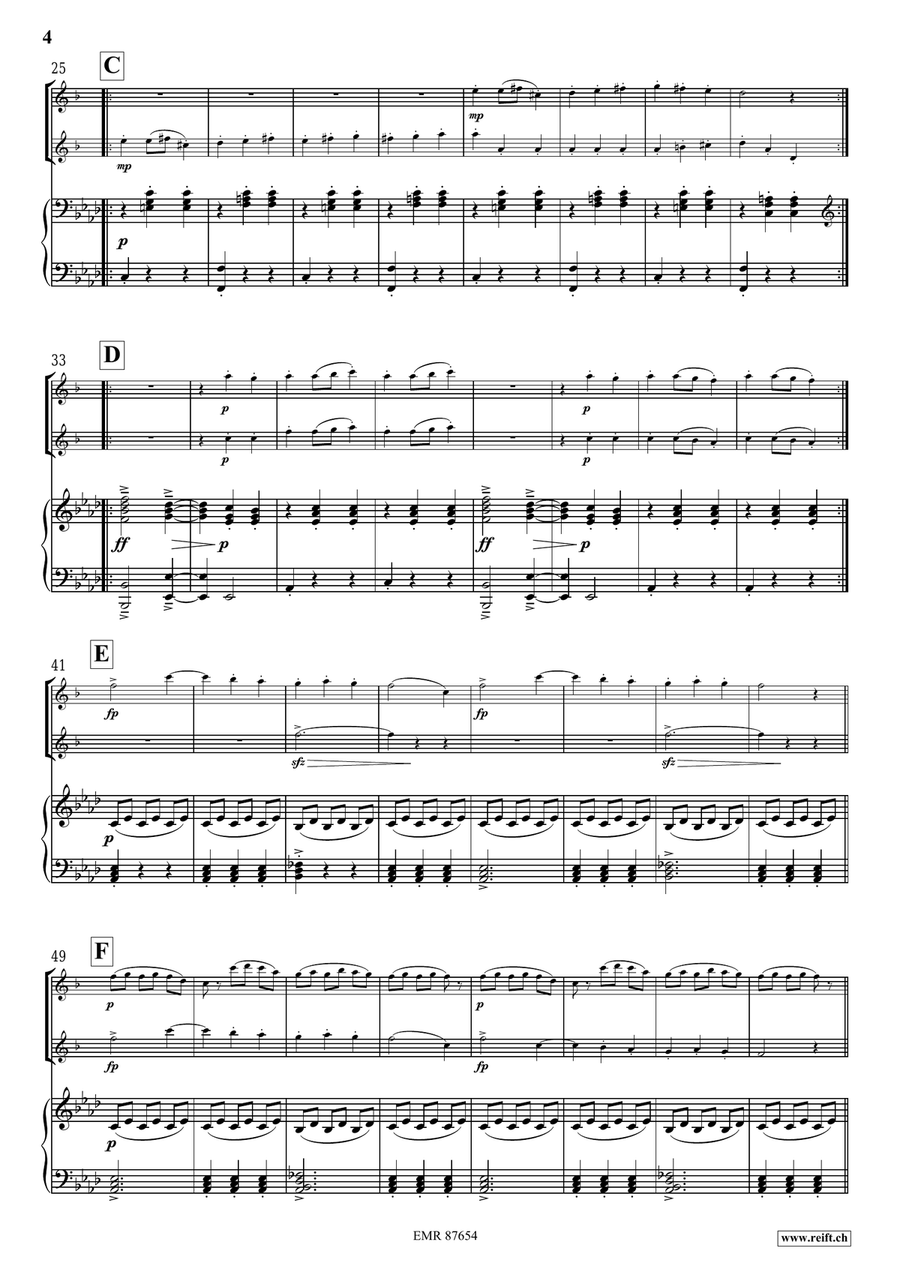 Slavonic Dance No. 8 Slavonic Dance No. 8 Alto Saxophone scores gallery preview page 4