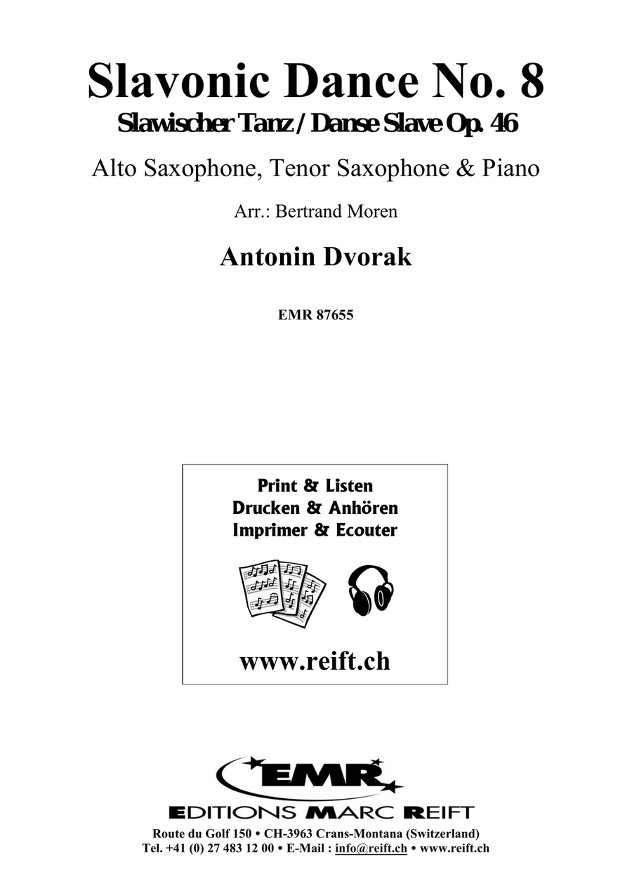 Slavonic Dance No. 8 Slavonic Dance No. 8 Tenor Saxophone scores gallery preview page 2