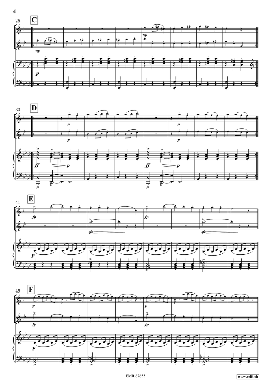 Slavonic Dance No. 8 Slavonic Dance No. 8 Tenor Saxophone scores gallery preview page 4