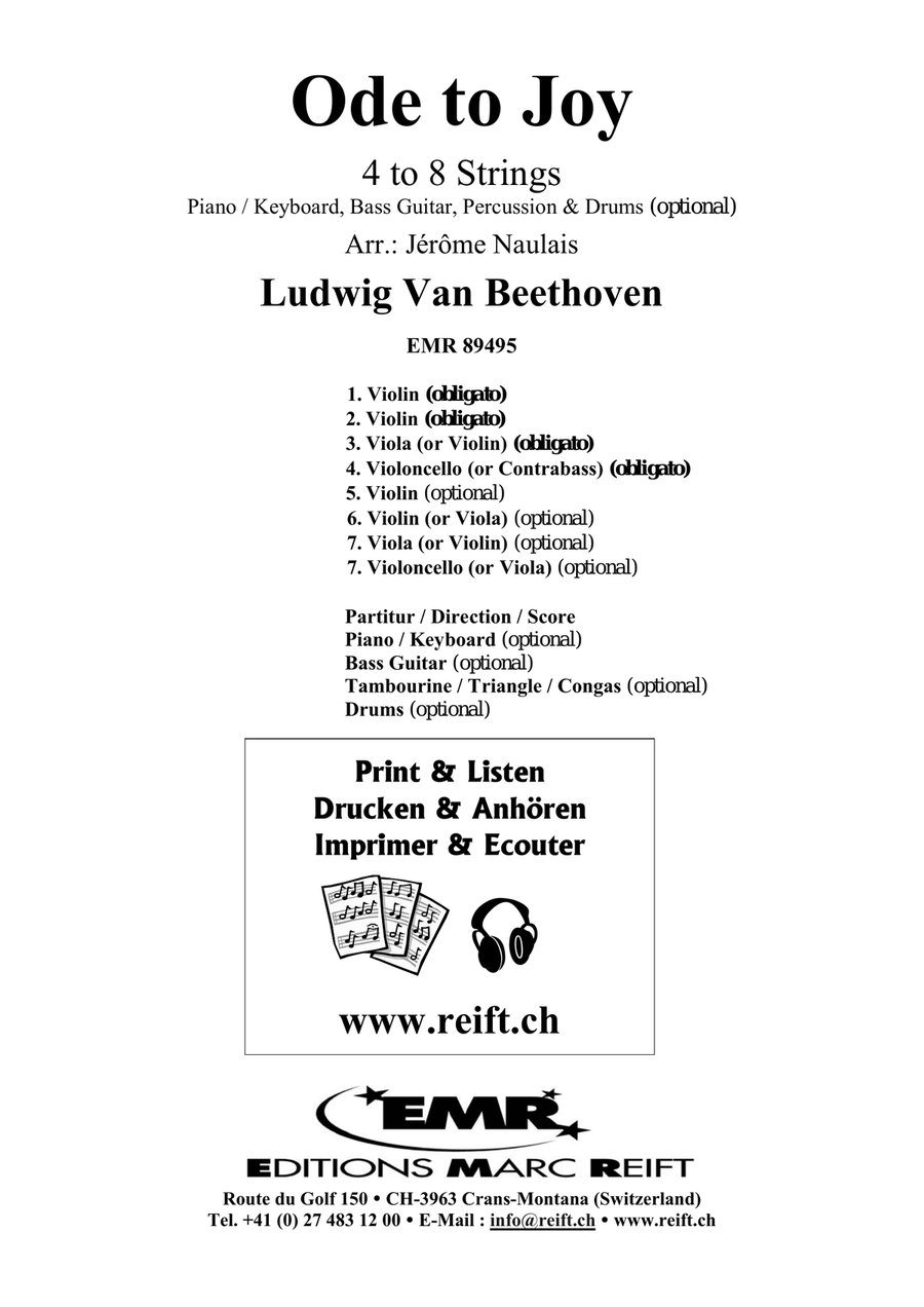 Ode To Joy Ode To Joy Score scores gallery preview page 2
