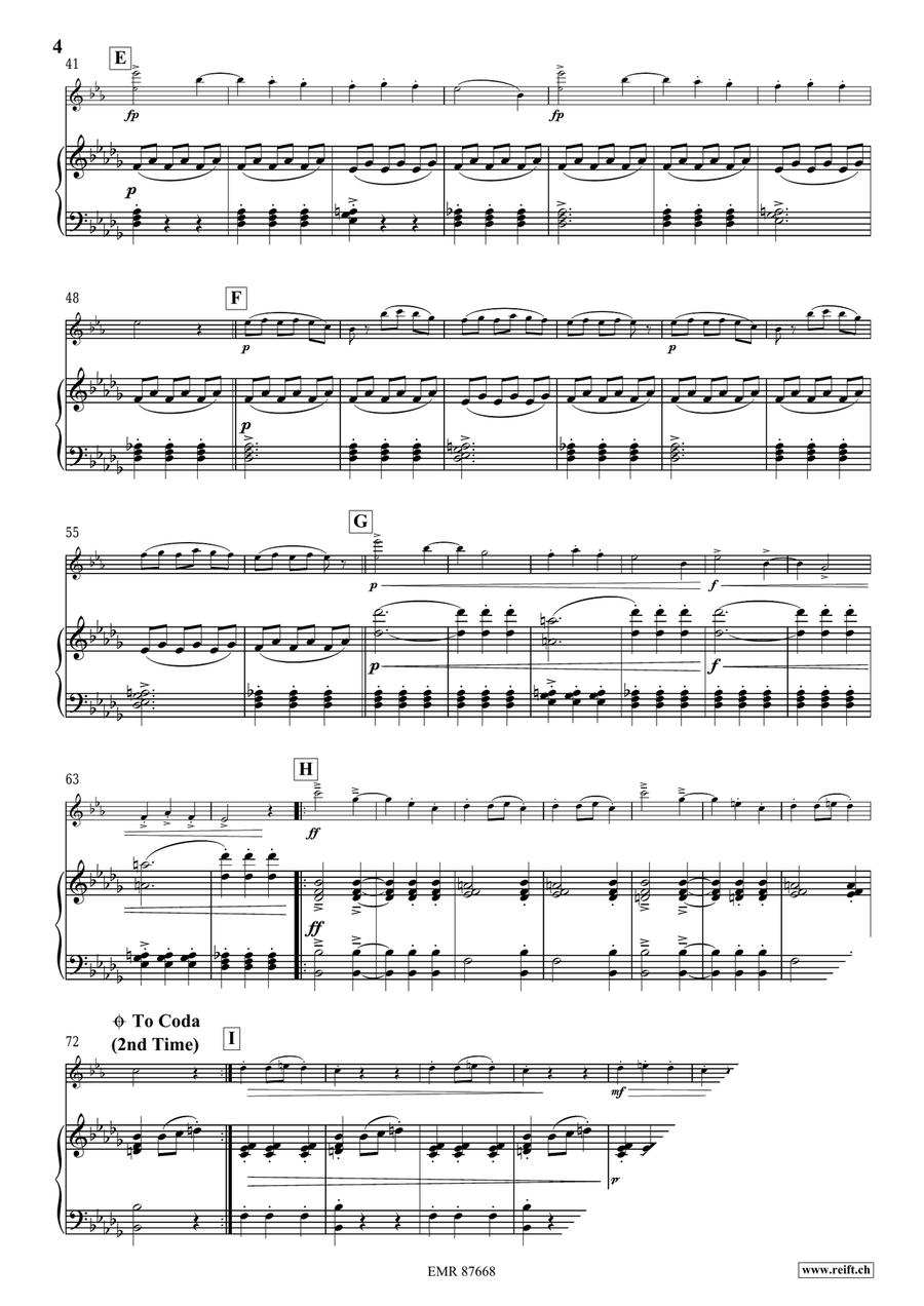 Slavonic Dance No. 8 Slavonic Dance No. 8 Soprano Saxophone scores gallery preview page 5