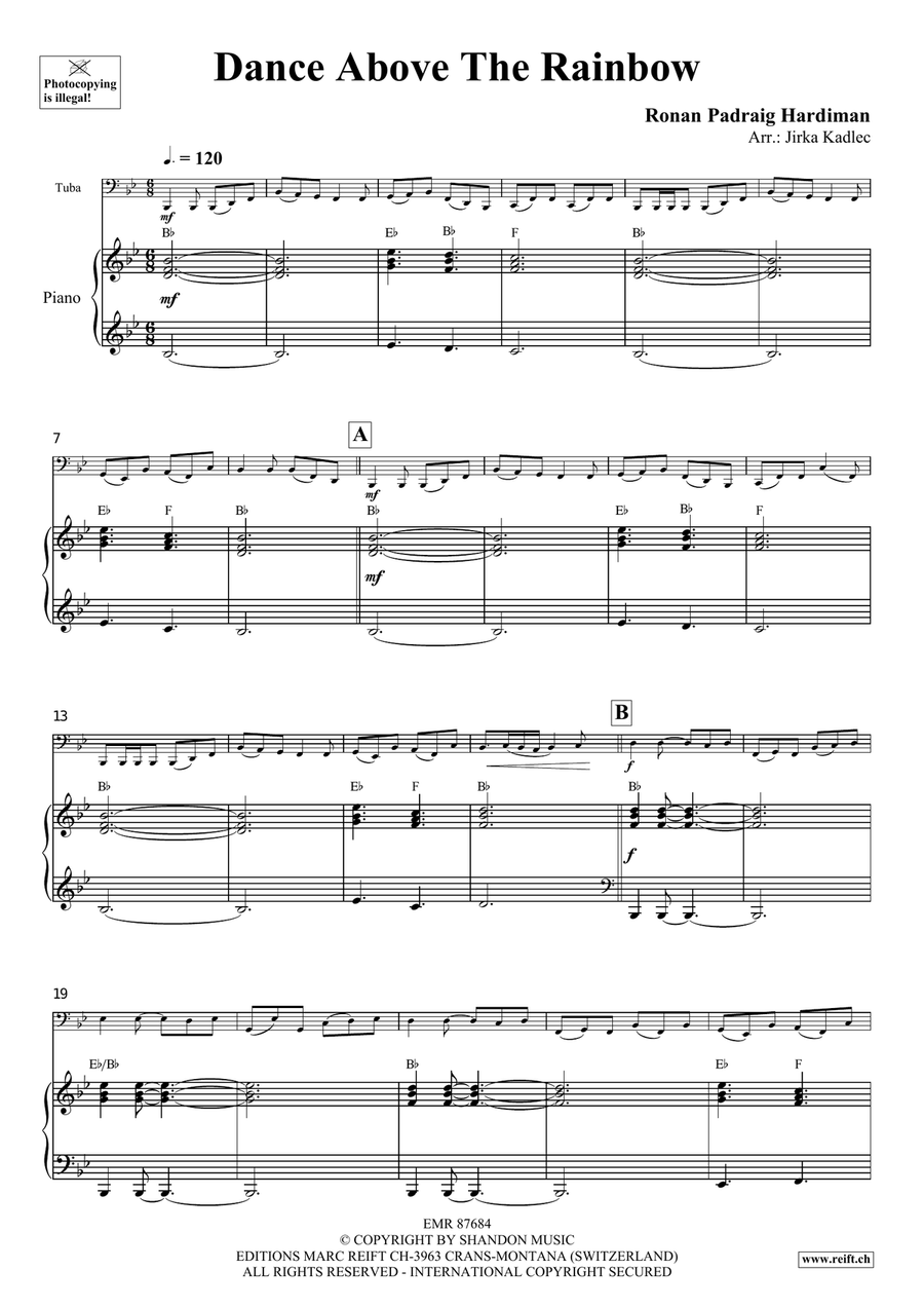 Dance Above The Rainbow Dance Above The Rainbow Tuba scores gallery preview page 4