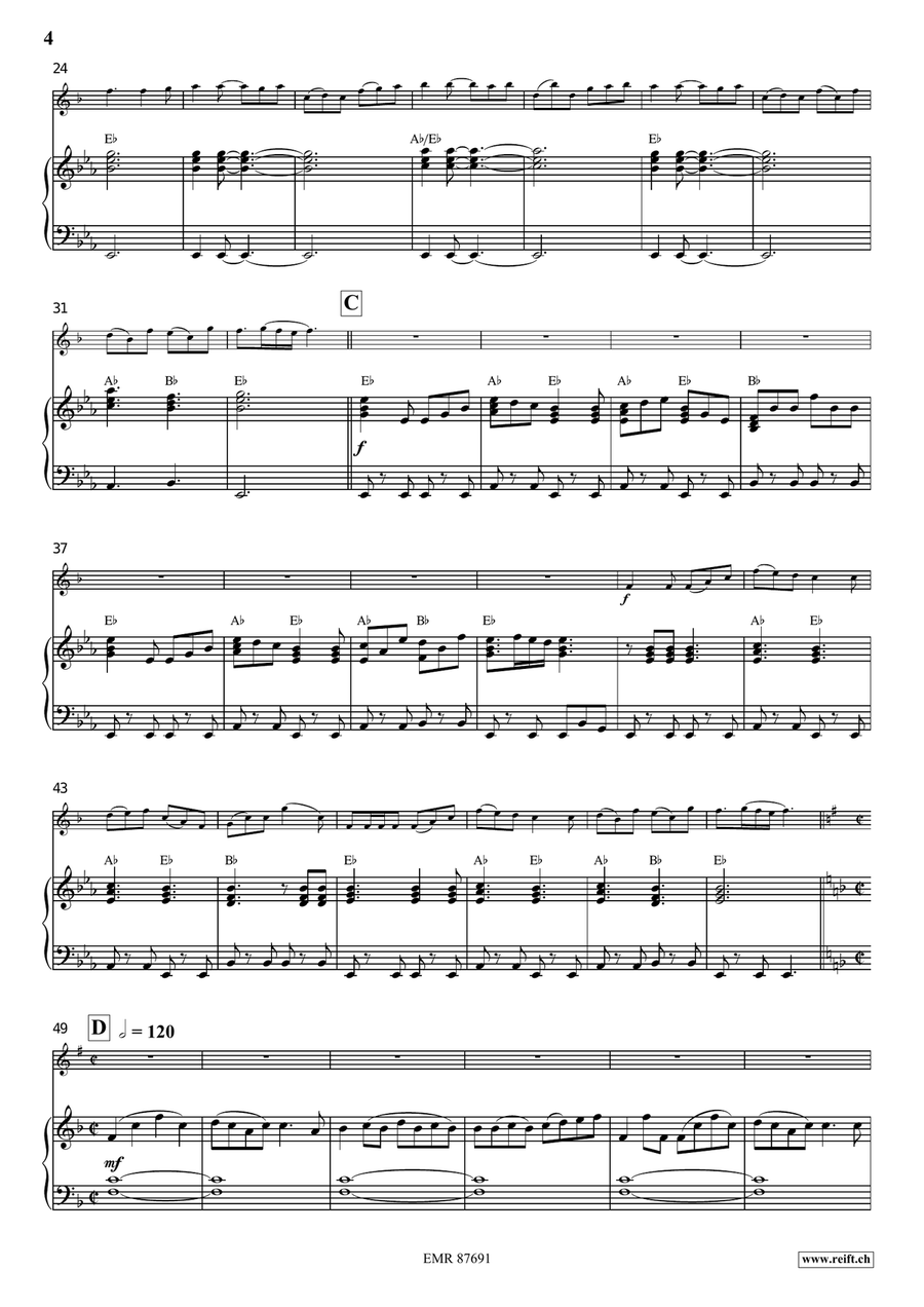 Dance Above The Rainbow Dance Above The Rainbow Clarinet Solo scores gallery preview page 5