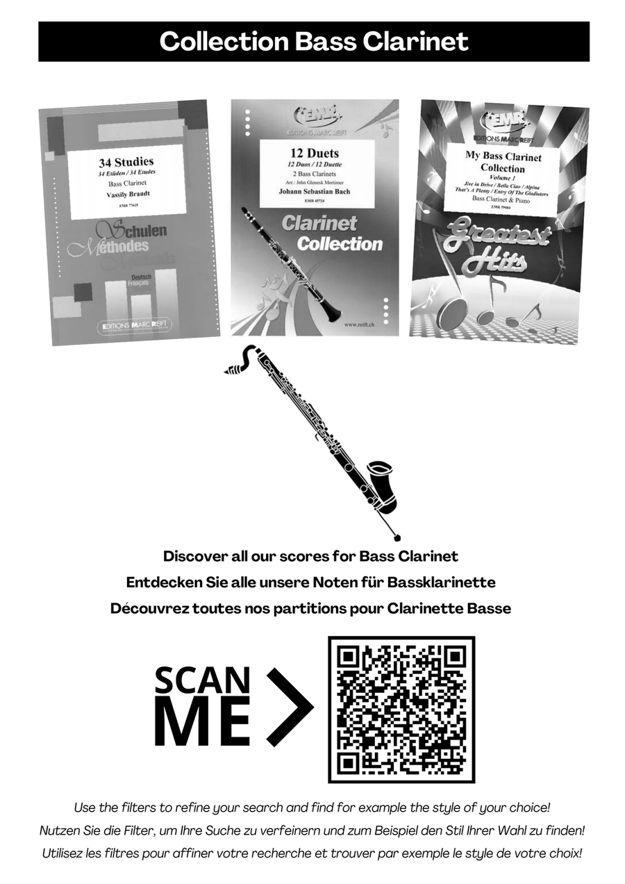 Dance Above The Rainbow Dance Above The Rainbow Bass Clarinet scores gallery preview page 7