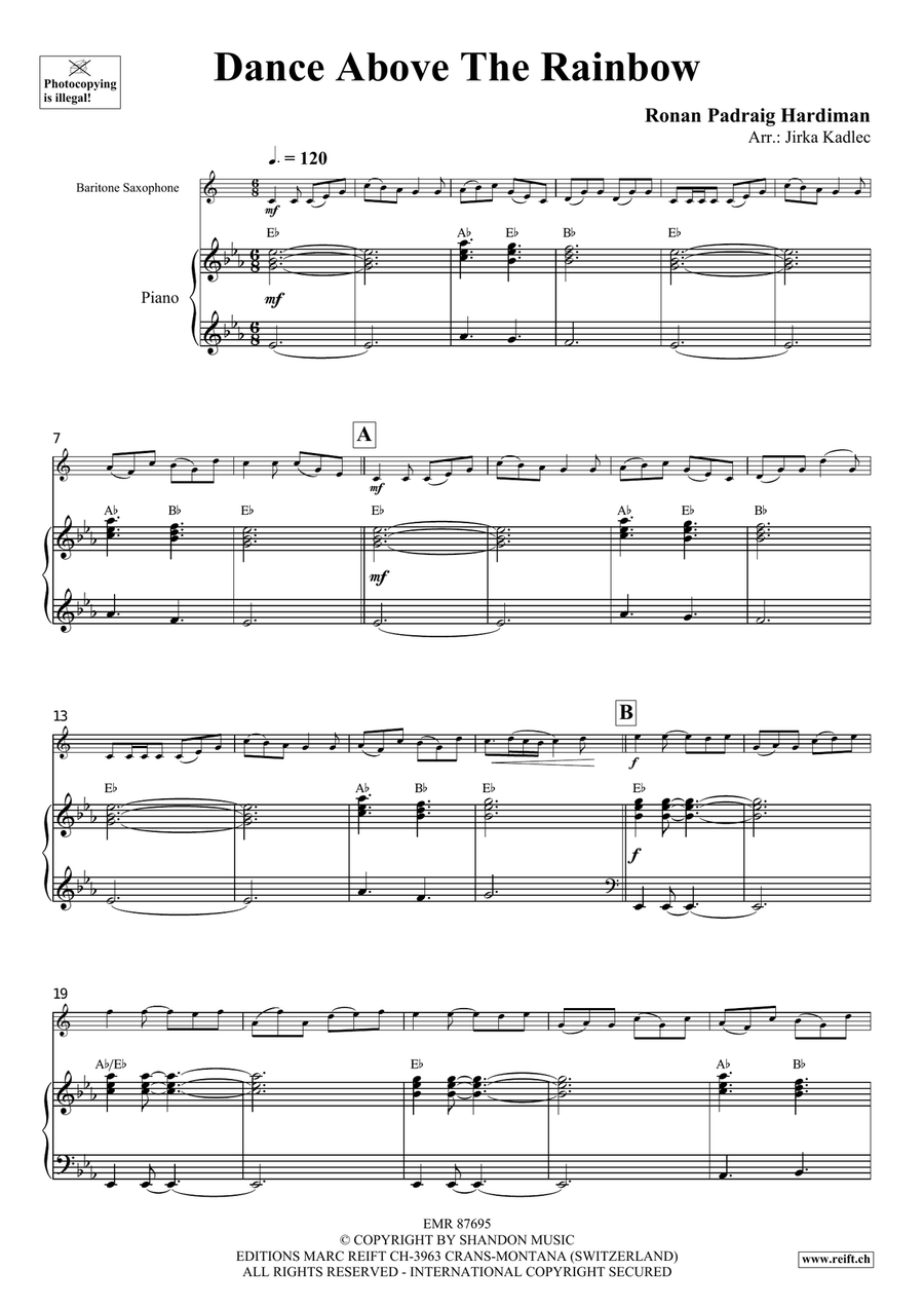 Dance Above The Rainbow Dance Above The Rainbow Piano Accompaniment scores gallery preview page 4