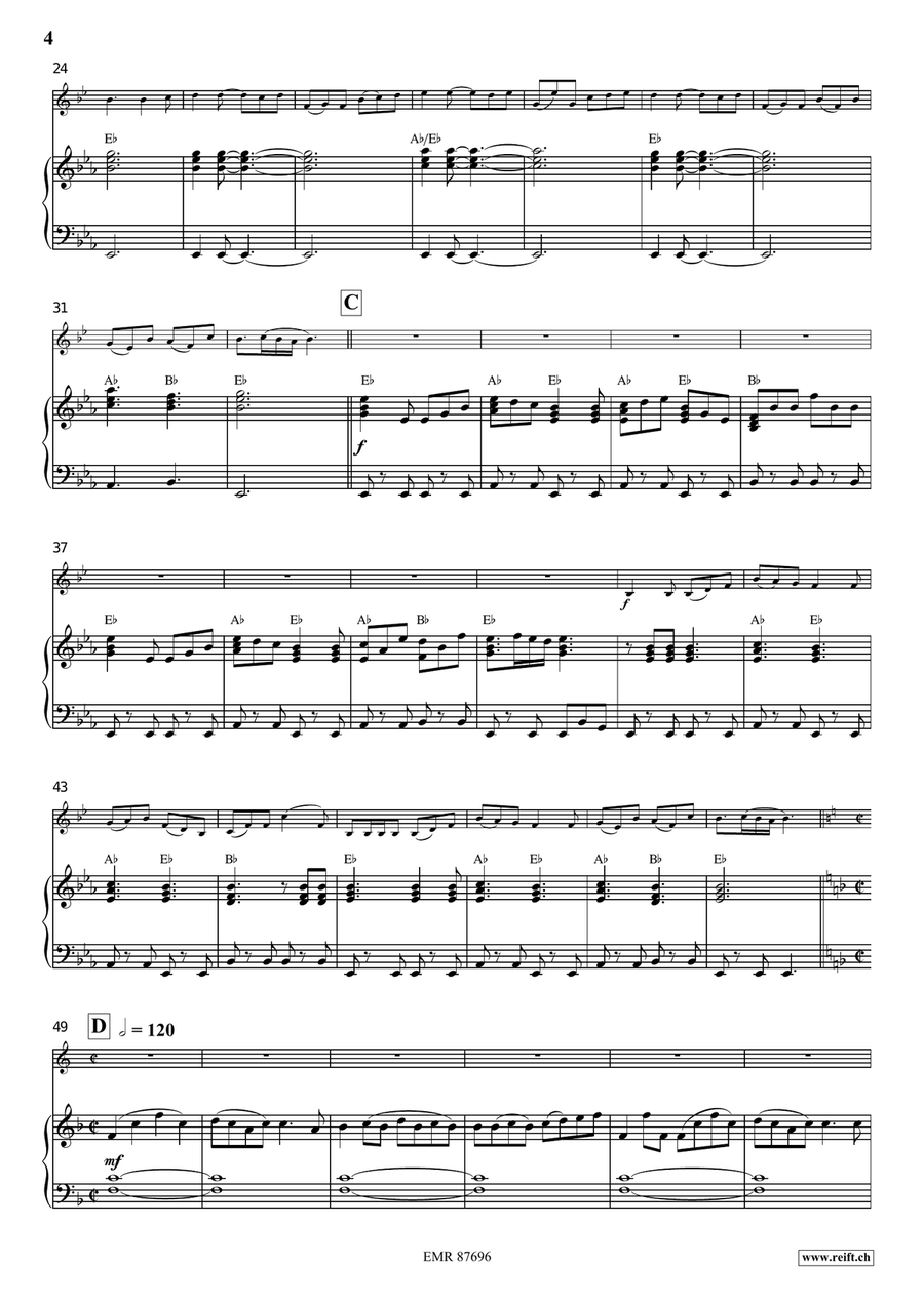 Dance Above The Rainbow Dance Above The Rainbow Horn scores gallery preview page 5
