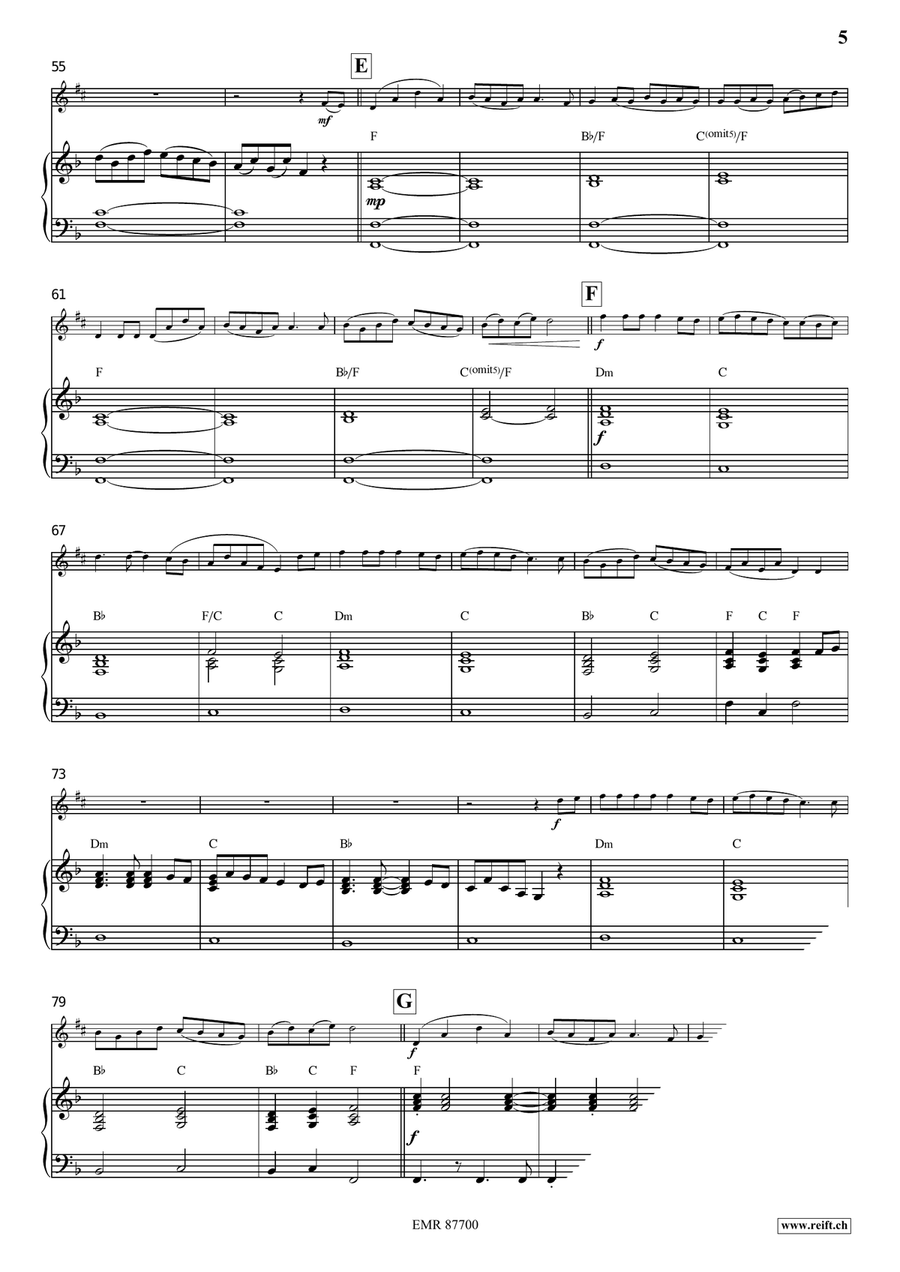 Dance Above The Rainbow Dance Above The Rainbow Cornet scores gallery preview page 6