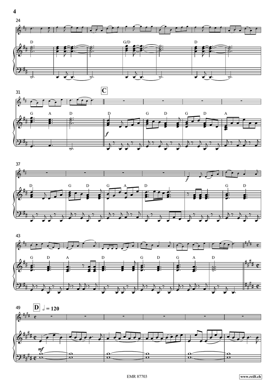 Dance Above The Rainbow Violin Solo scores gallery preview page 5